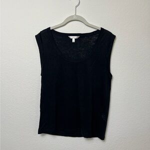 Banana Republic Linen Black Top/Tank